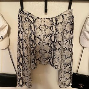 Snake Skin Top